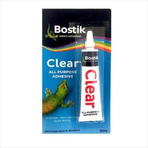 ADHESIVE CLEAR BOSTIK   25ML BLIST