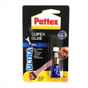 ADHESIVE SUPERGEL PATTEX 3GR CARDED