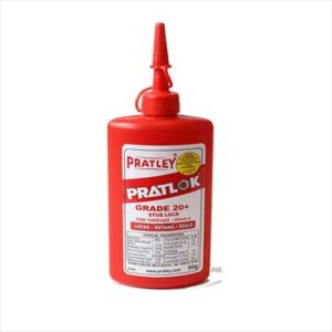 ADHESIVE STUDLOCK PRATLEY 50GR GRADE 20+