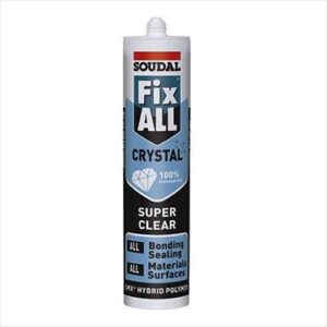 SEALANT FIX ALL CRYSTAL SOUDAL 290ML CART