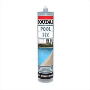 SEALANT POOLFIX TRANS BLUE POLYMER HYBRID 290ML SOUDAL