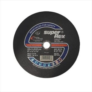 ABRASIVE DISC CUTTING STEEL S/FLEX 230MM*3.0MM*22.2MM