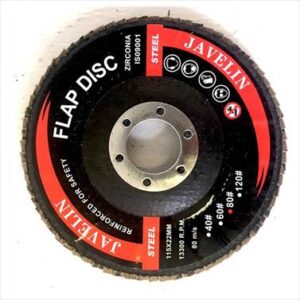 ABRASIVE FLAP DISC INDUSTRIAL 115MMX 80# RIGGER