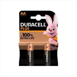 BATTERY DURACELL PLUS AA  PENLIGHT 2 S 1.5V MN1500B2