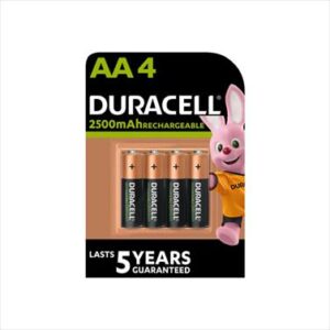 BATTERY DURACELL RECHARGEABLE PENLIGHT AA 4 S 2000MAH