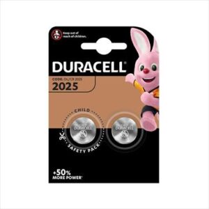 BATTERY DURACELL LITHIUM COINS CR2025 2 S DURO33