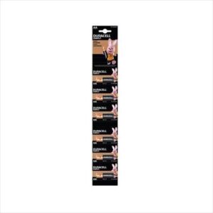 BATTERY DURACELL COPPER BLACK AA 6 S PERF CARD DURO66