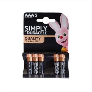 BATTERY DURACELL BASIC AAA 5S DURO126000