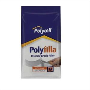 CRACK FILLER POLYFILLA INTERIOR   500G POLYCELL