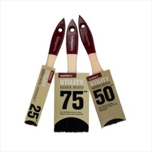 PAINT BRUSH HAMILTON UTILITY SET 25/50/75 1095