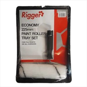 PAINT TRAY SET C/W METAL HNDL RIGGER
