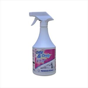 ONE & ONLY BATH TOILET & SHOWER CLEAN & DESCALER  750ML TR