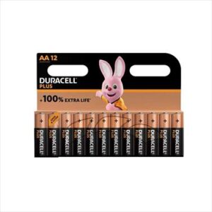 BATTERY DURACELL PLUS AA 12 S DURO45