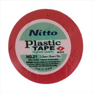 INSULATION TAPE NITTO 20MT RED