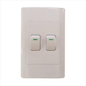 SWITCH LIGHT 2 LEVER 4*2 1 WAY A102