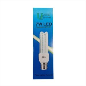 GLOBE B22 LED 7W 3U UNITED BC COOL WHITE