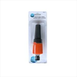GARDEN HOSE NOZZLE ADJUSTABLE ABS SOFTGRIP H20017