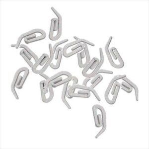 CURTAIN HOOKS ACETYL R6  PER PACK 50