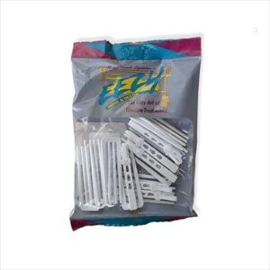 CURTAIN HOOKS NYLON ADJUSTABLE PKT10