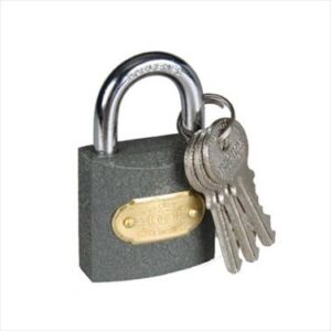 LOCK PADLOCK TRICIRCLE IRON 38MM 364
