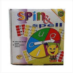 TOYS EDUCATIONAL SPIN & SPELL ENGLISH JK2066-PA