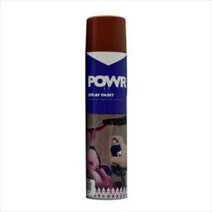 PAINT SPRAY STD BROWN GOLDEN 300ML POWR