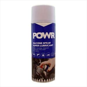 LUBRICANT SILICONE SPRAY400ML POWR