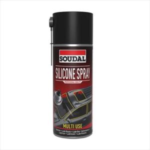 LUBRICANT SILICONE AERO SPRAY 400ML SOUDAL