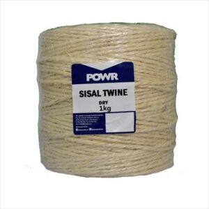 TWINE SISAL SINGLE PLY 1KG
