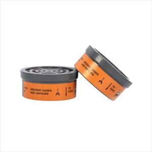 RESPIRATOR FILTER-PAINT/CHEM/GAS BROWN PER 2 (A1)