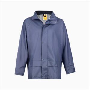 RAIN SUITE PU PREMIUM STORM GUARD NAVY LRG R006