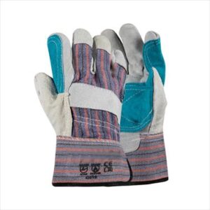 GLOVES CANDY STRIPE GREEN BACK RIGGERS G010