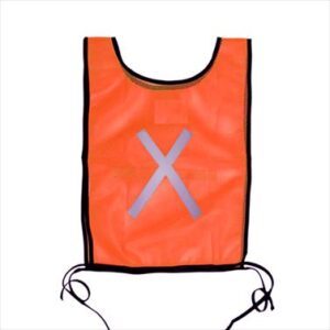 BIB REFLECTIVE FLU ORANGE