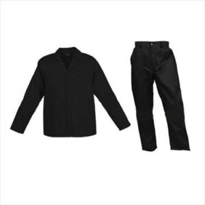 CONTINENTAL SUITE 2 PCE POLY/COT BLACK #48