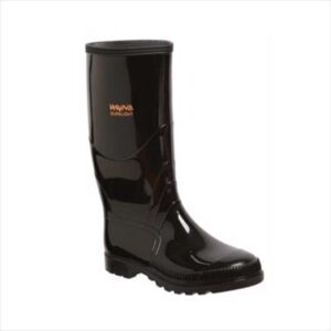 GUMBOOT DURALIGHT WAYNE KNEE/L BLACK N/STC SIZE 9 F1040