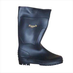 GUMBOOTS RIGGER K/LENGTH BLACK N/STC SIZE 10