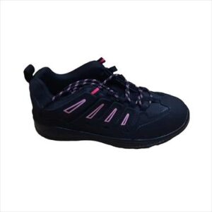 BOOT SAFETY LADIES LILLY TAKKIE ST/CAP BLK/PNK SIZE 4