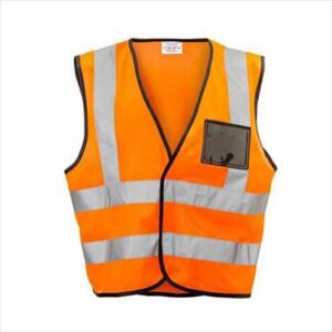 VEST REFLECTIVE FLU ORANGE ZIP POCKET O-XL  X/LARGE