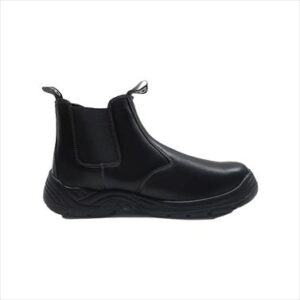 BOOT SAFETY CHELSEA CONTRACTORS ST/CAP BLACK SIZE  8