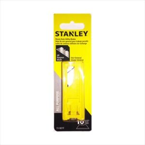 BLADE KNIFE BLADES TRIM STANLEY H/DUTY 1X10 CARTRIDGE 2-11