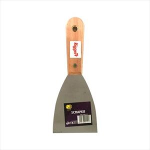 SCRAPER PAINT  100MM WOOD HNDL RIGGER