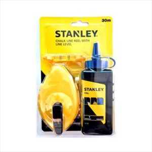 CHALK LINE REEL METAL 30MT STANLEY 0-47-100