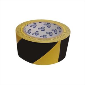 TAPE FLOOR MARKING TAPE 48MM*30MT BLACK/YELLOW