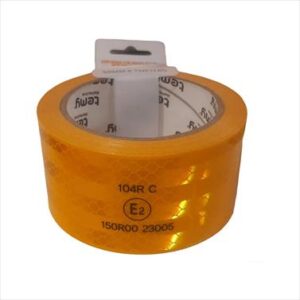 TAPE REFLECTIVE 50MM X 7MT YELLOW