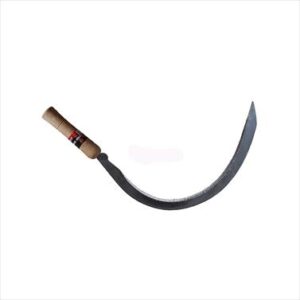 SICKLE WOOD HANDLE 400MM