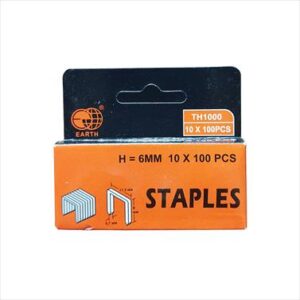 STAPLES 6MM BOX 100