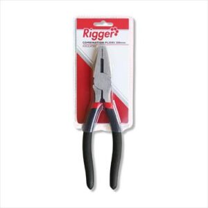 PLIER COMBINATION 200MM INSUL/ HNDL DIY RIGGER
