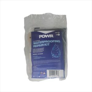 WATERPROOFING KIT ALL PURPOSE BLACK 1 LTR  POWR