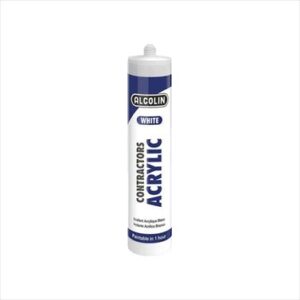 SEALANT ACRYLIC PAINTABLE WHITE ALCOLIN 260ML
