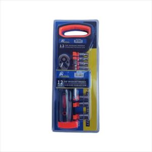 SOCKET DRIVER SET 1/4" 12 PIECE CH/VANADIUM 2196